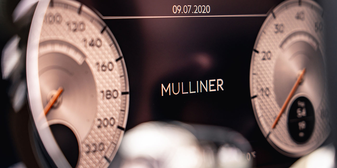 Bentley Basel Bentley Continental GT Mulliner coupe Mulliner dial detail